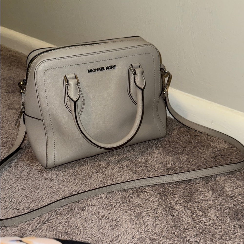 Michael Kors Gray Handbag